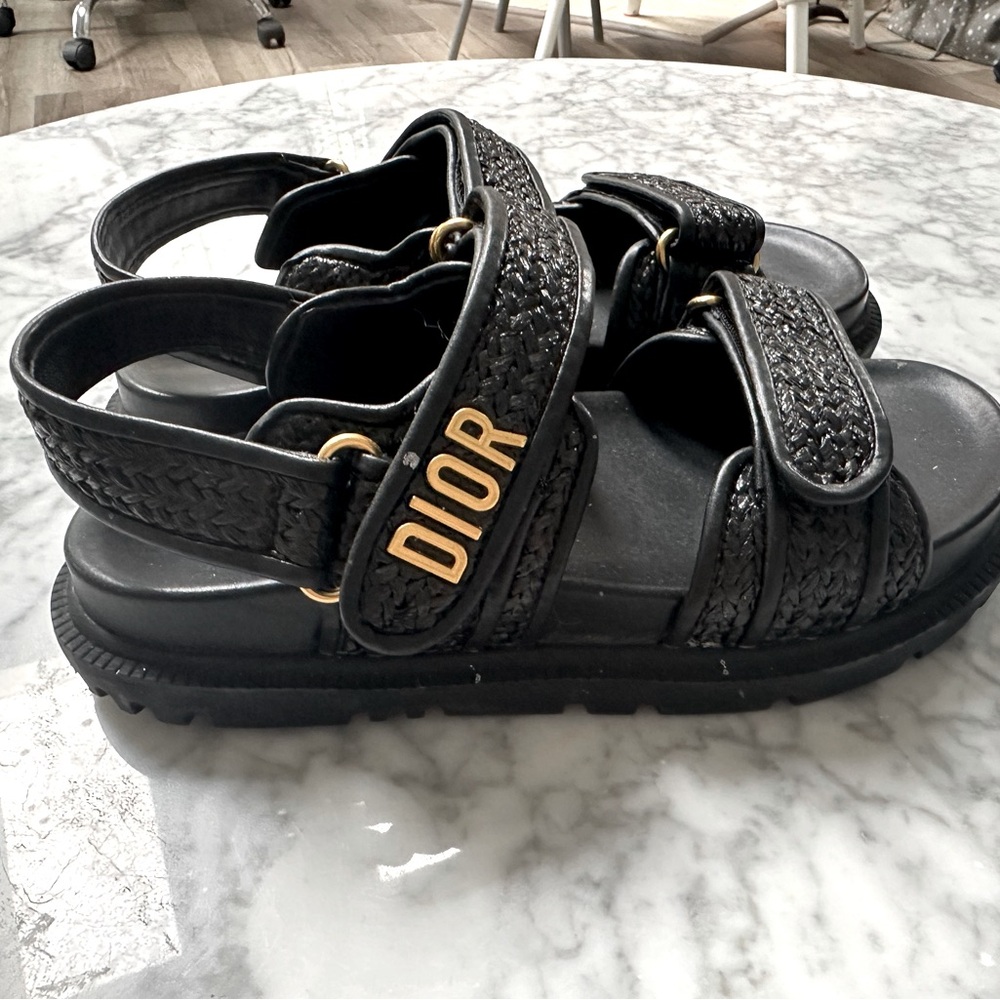 Dior sandals $75 size 8